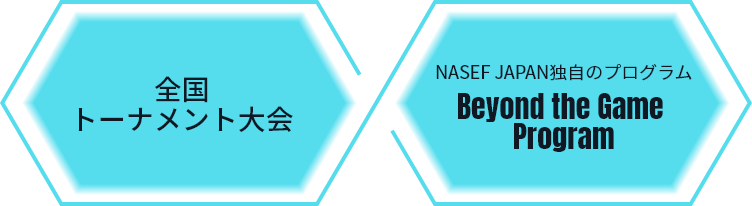 NASEF JAPAN独自のプログラム Beyond the Game Program